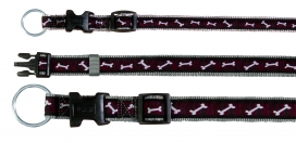 Halsband Modern Art Bonies Zilver 22-35cm/15mm