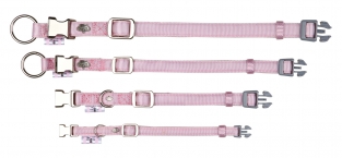 Halsband softline dog princess Grijs/wit XS/20-30CMx10MM