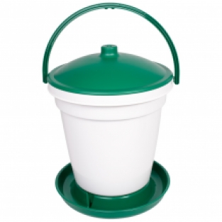 Drinkemmer 18 liter groen / rood